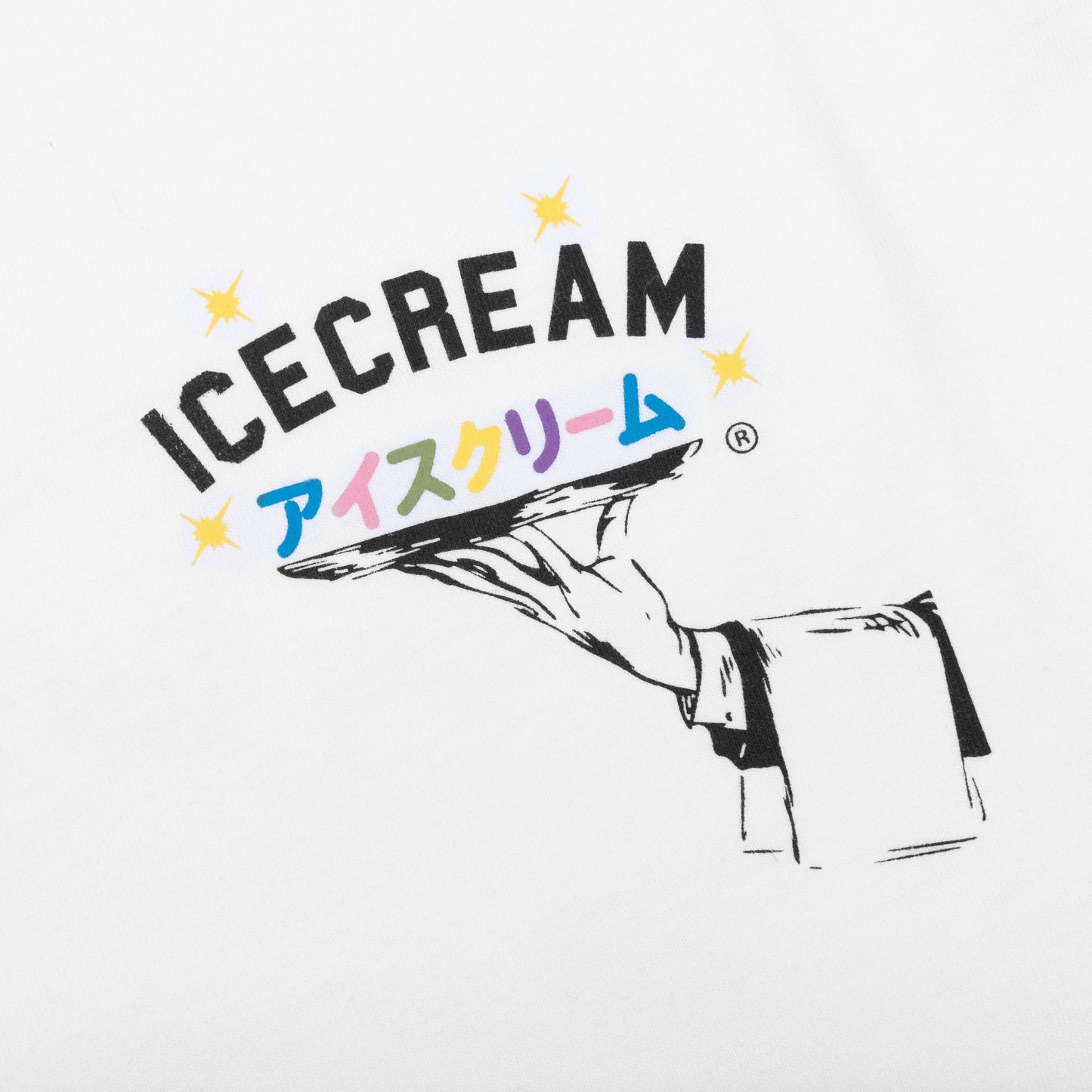 Dinner Is Served S/S Tee - White