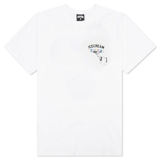 Dinner Is Served S/S Tee - White