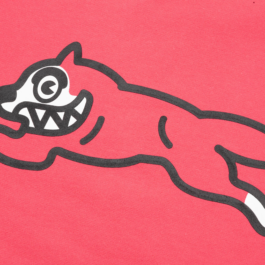 Dog Hoodie - Claret Red