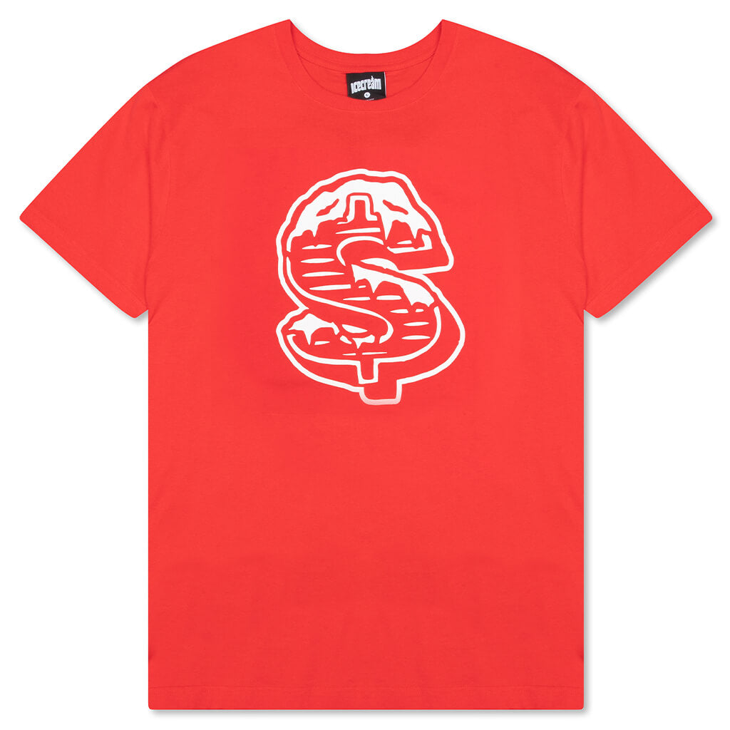 Dollar S/S Tee - Tomato