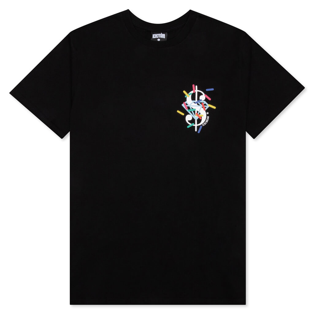 Dollars and Cents S/S Tee - Black