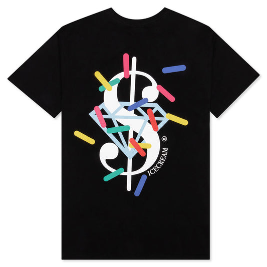 Dollars and Cents S/S Tee - Black