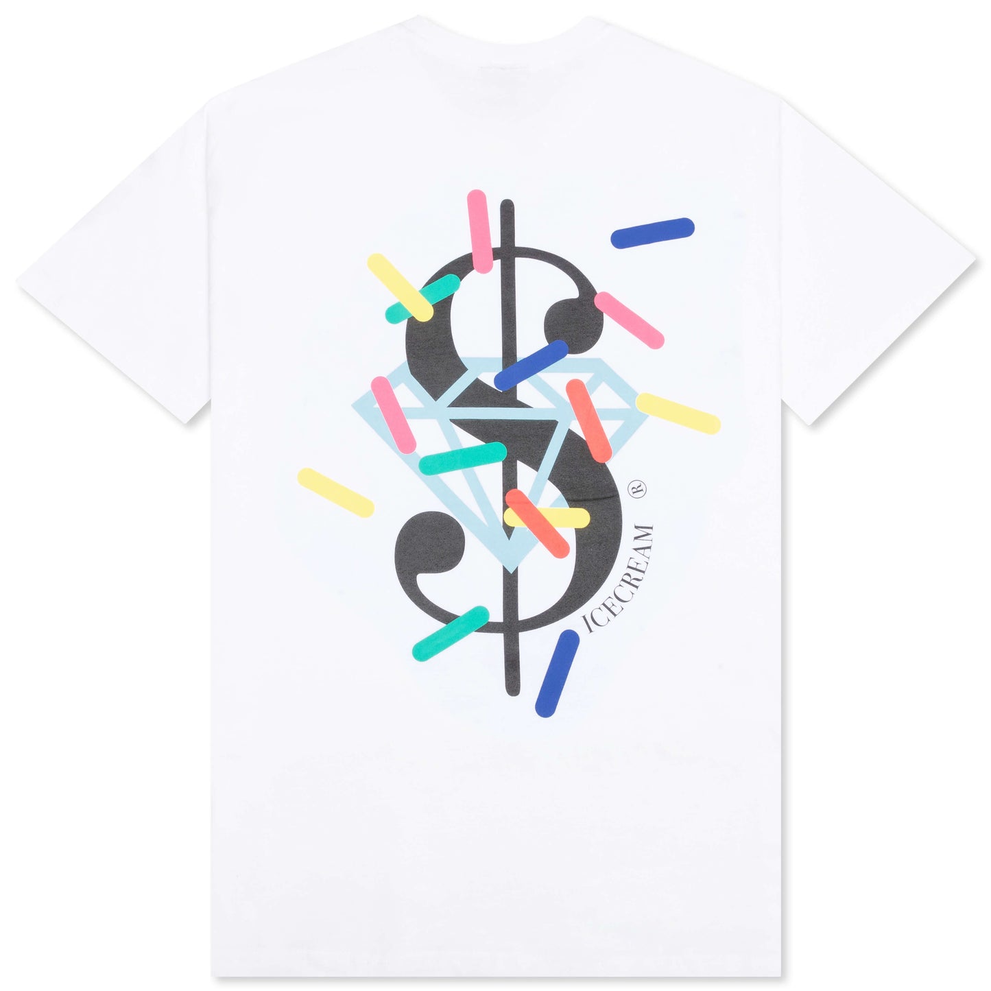 Dollars and Cents S/S Tee - White