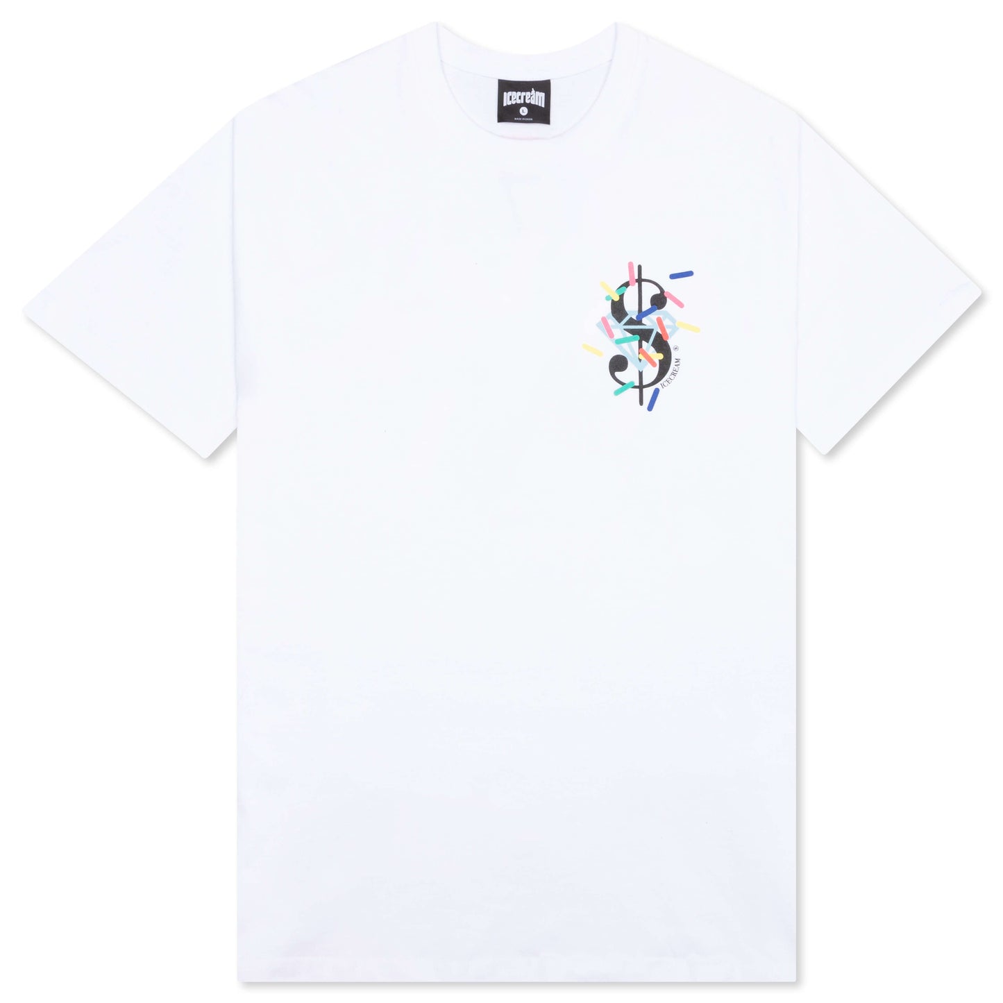 Dollars and Cents S/S Tee - White