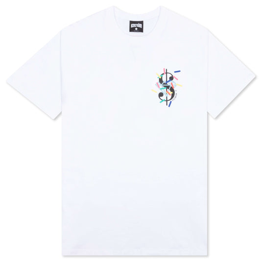Dollars and Cents S/S Tee - White