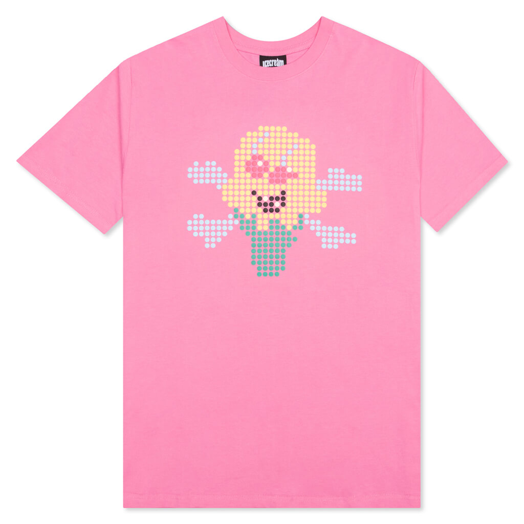 Dots S/S Tee - Rose Bloom