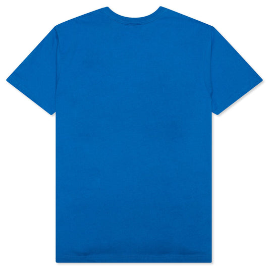 Double Dip S/S Knit - Strong Blue