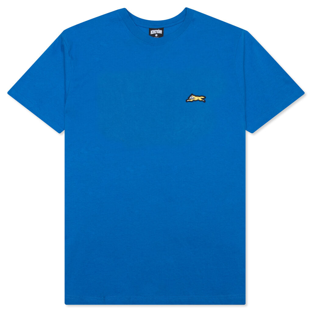 Double Dip S/S Knit - Strong Blue