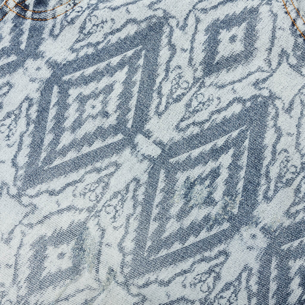 Drip Jean - Medium Blue Wash
