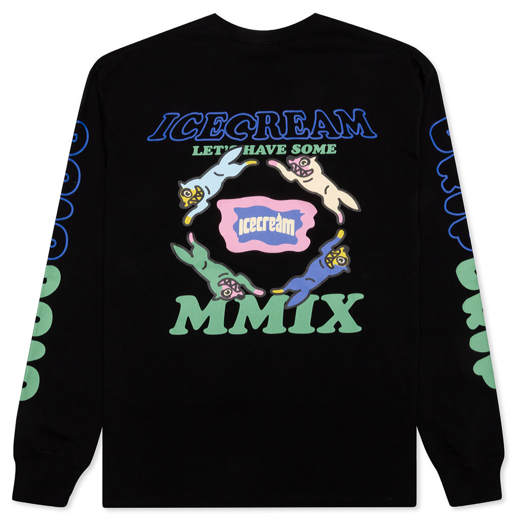 Drip L/S Knit - Black