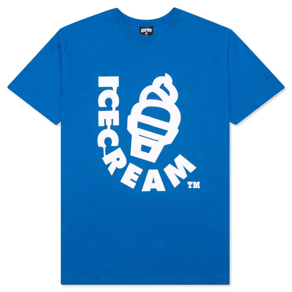 Drip S/S Tee - Strong Blue