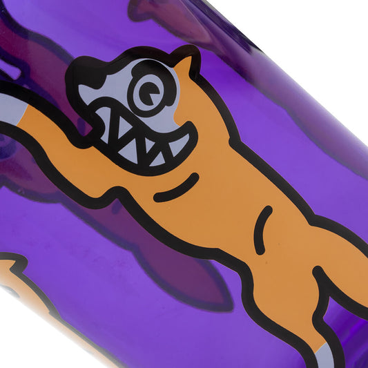 Drip Water Bottle - Transparent Purple