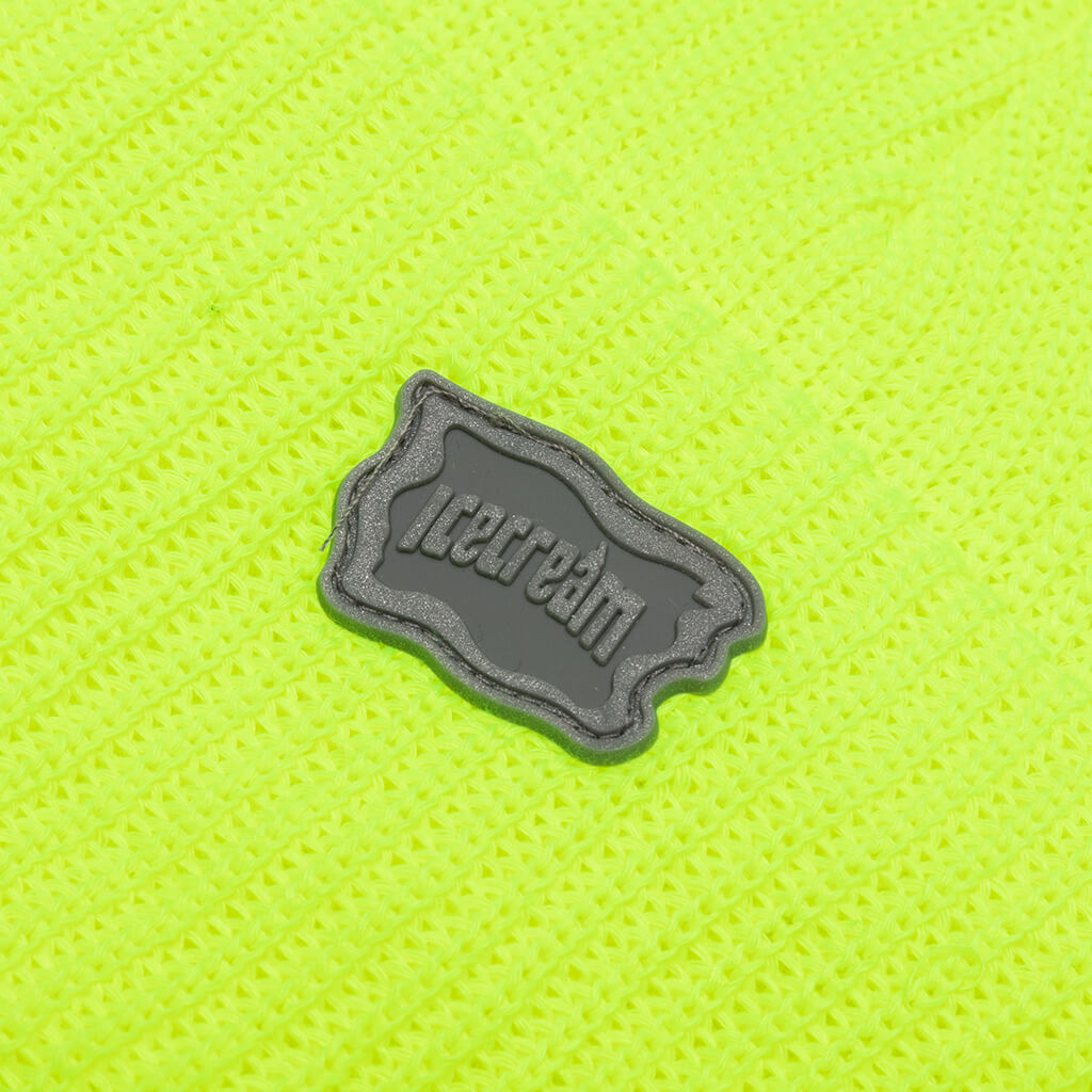 Dune Knit Cap - Neon Yellow