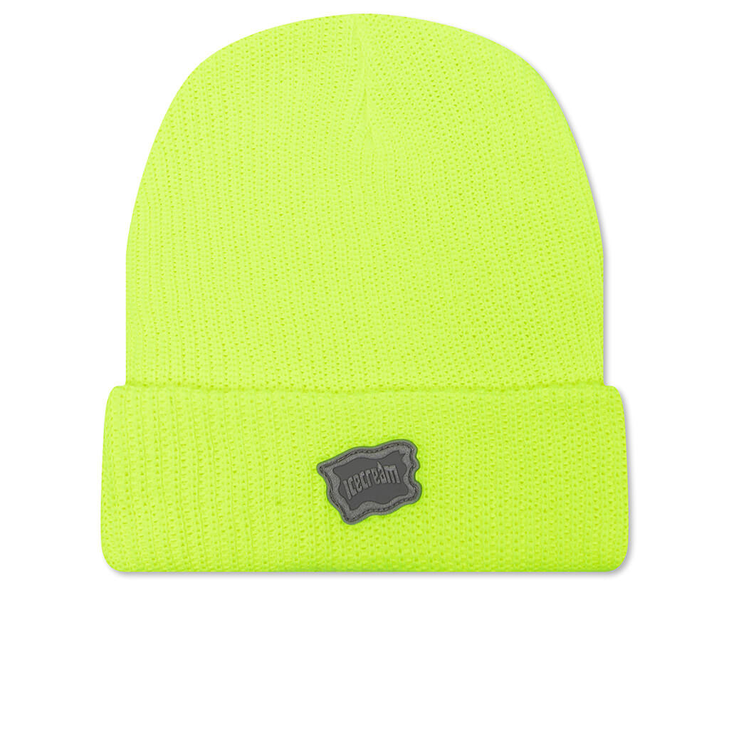 Dune Knit Cap - Neon Yellow