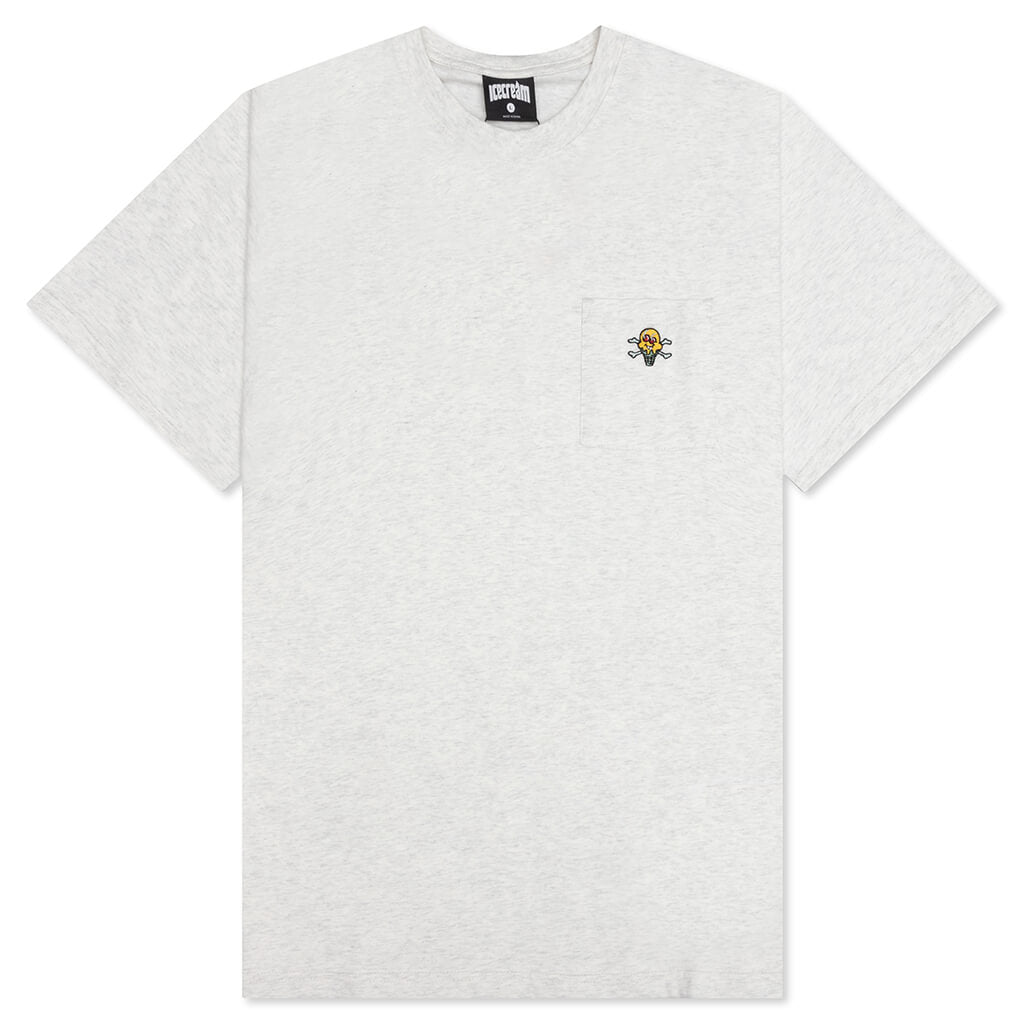Eyeball S/S Knit - Light Heather Grey