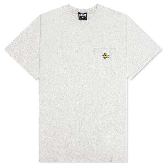 Eyeball S/S Knit - Light Heather Grey