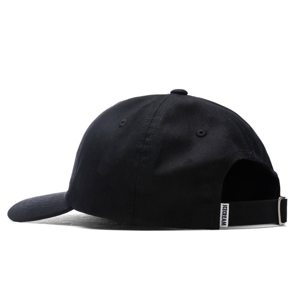 Eyes Panel Hat - Black