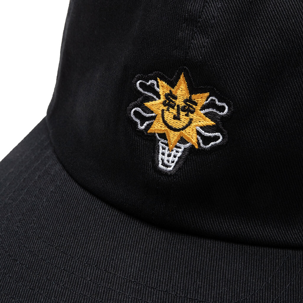Eyes Panel Hat - Black