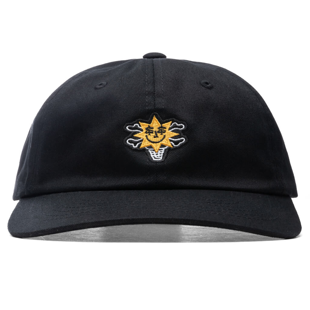 Eyes Panel Hat - Black
