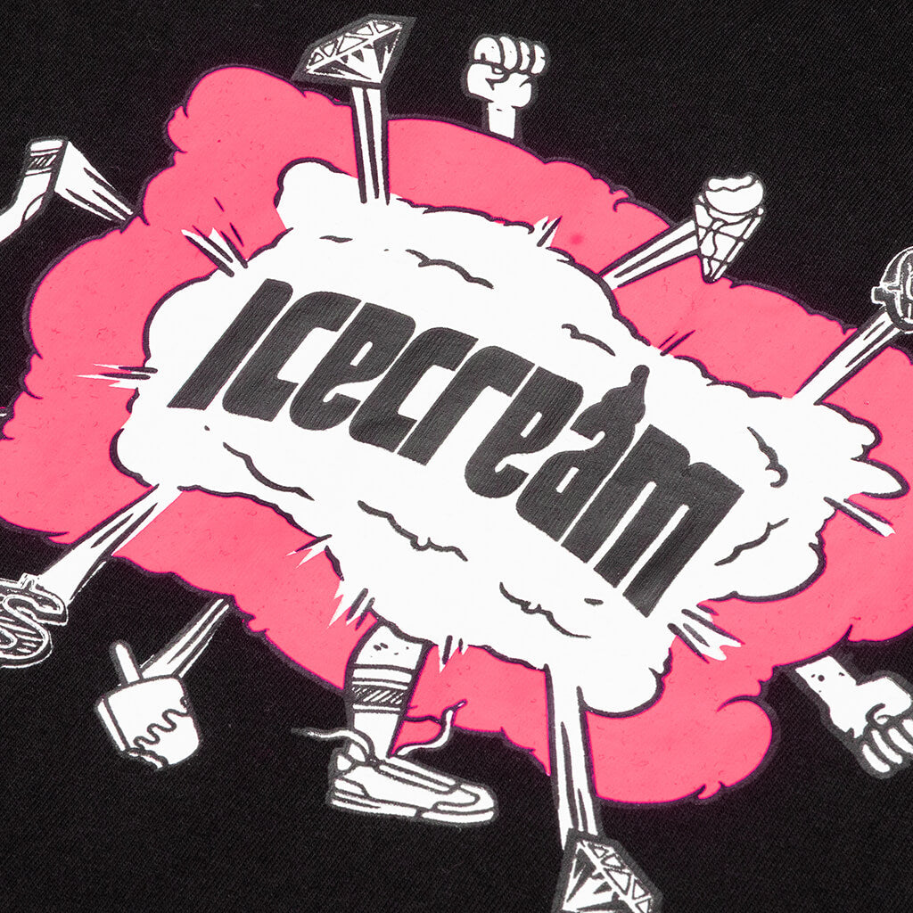 Fight S/S Tee - Black