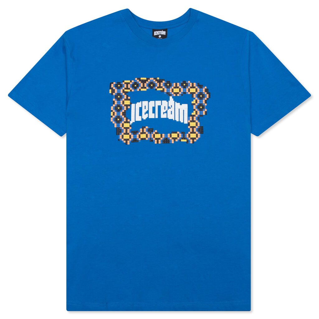 Flag S/S Tee - Strong Blue