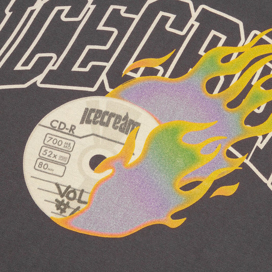 Flames S/S Knit - Shale