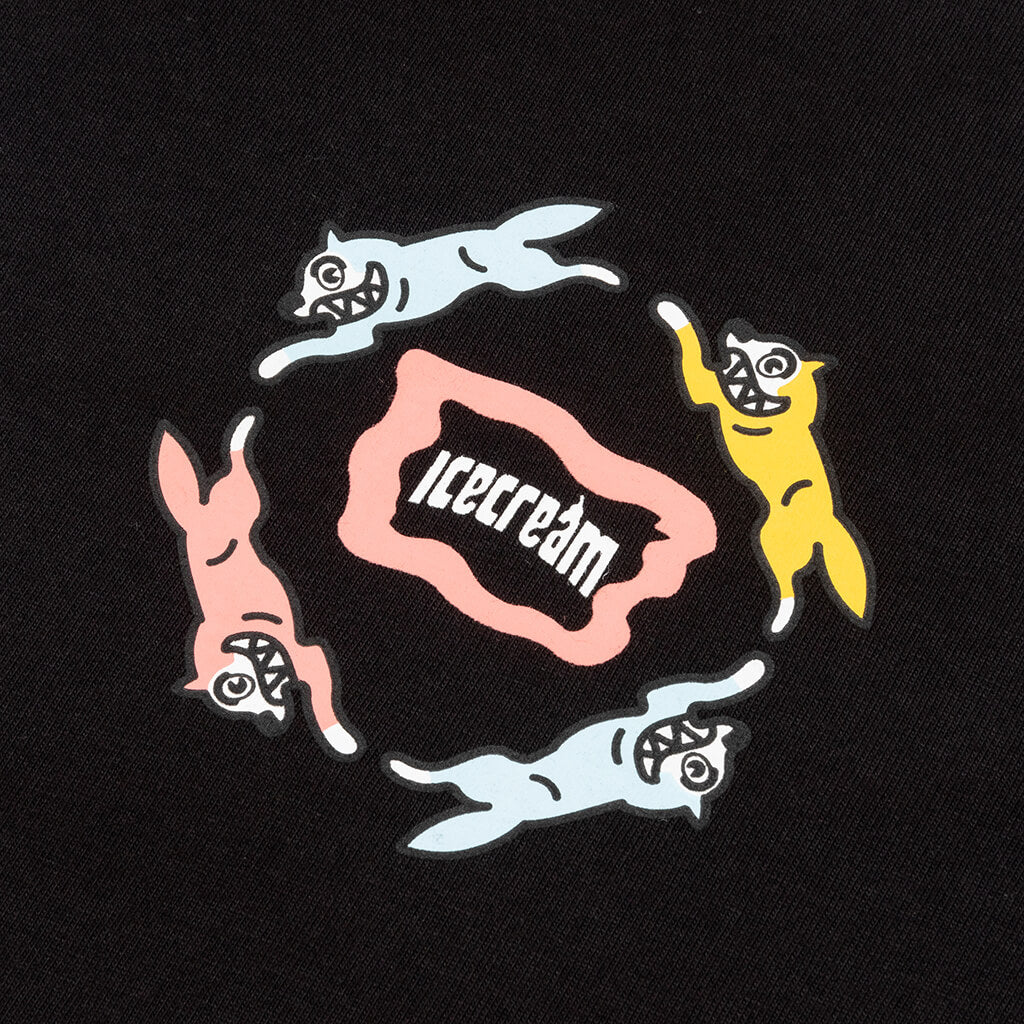Flare S/S Knit - Black
