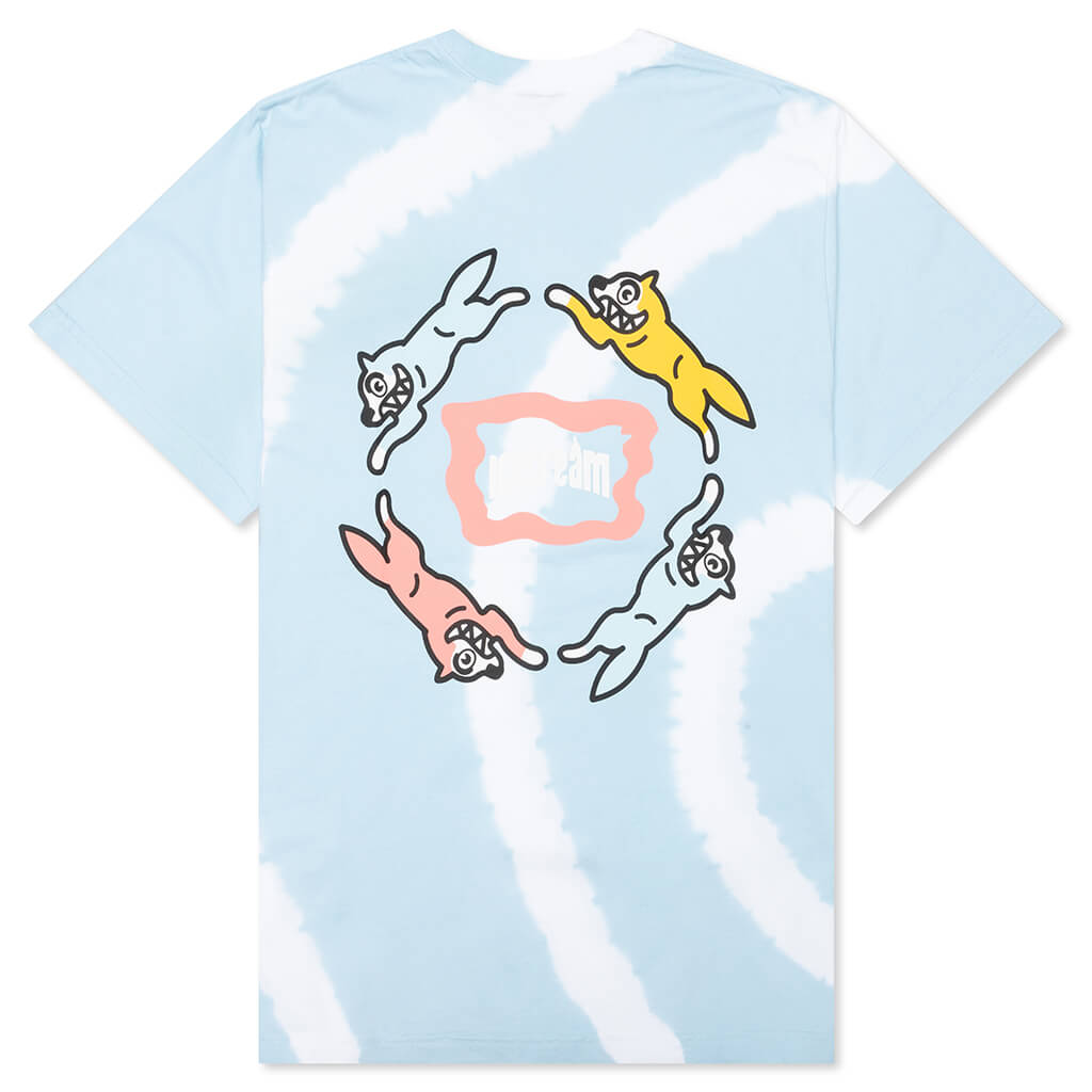 Flare S/S Knit - Cool Blue
