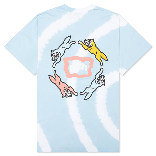 Flare S/S Knit - Cool Blue