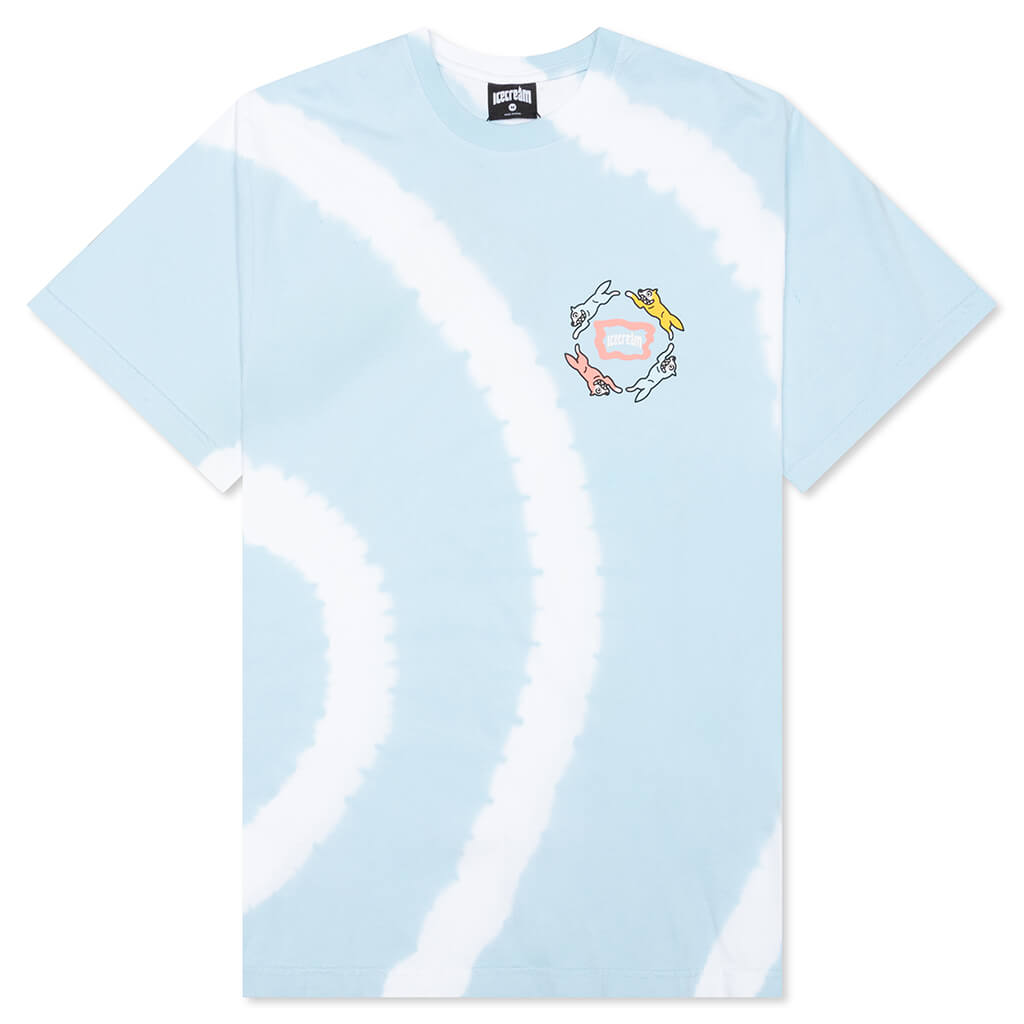 Flare S/S Knit - Cool Blue