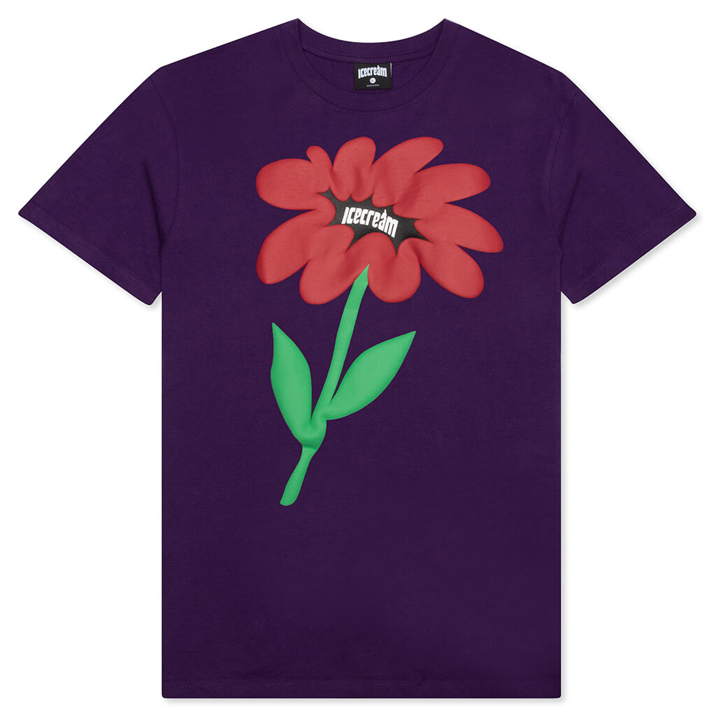 Flower S/S Tee - Acai