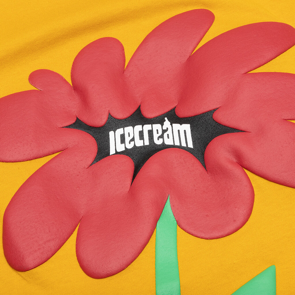 Flower S/S Tee - Golden Yellow
