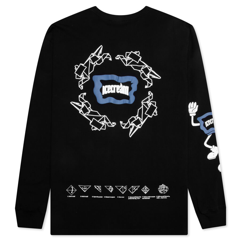 Fold L/S Knit - Black
