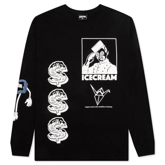 Fold L/S Knit - Black