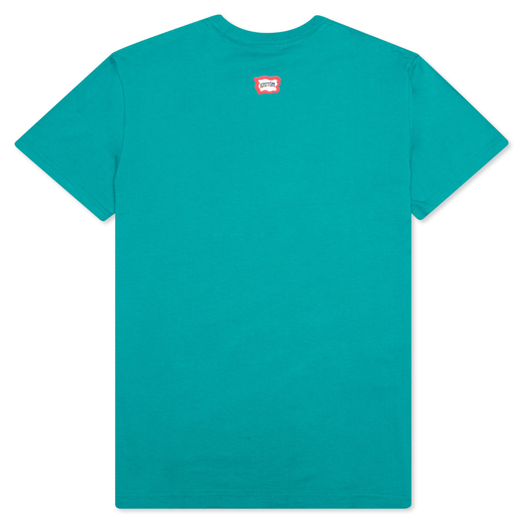 Fossil Fuel S/S Tee - Green Blue Slate