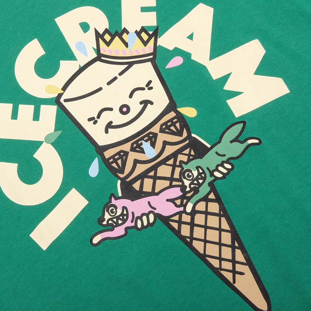 Friends S/S Tee - Pine Green