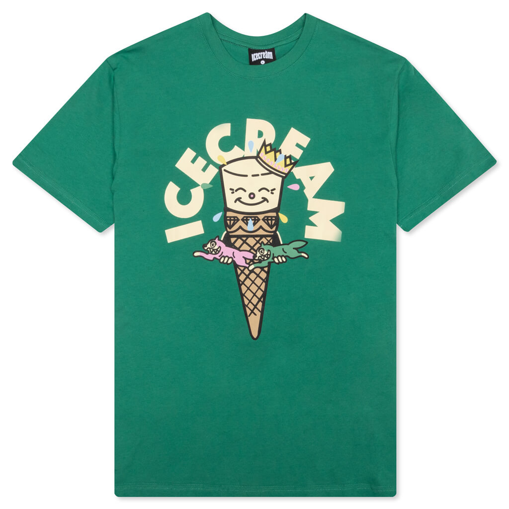 Friends S/S Tee - Pine Green