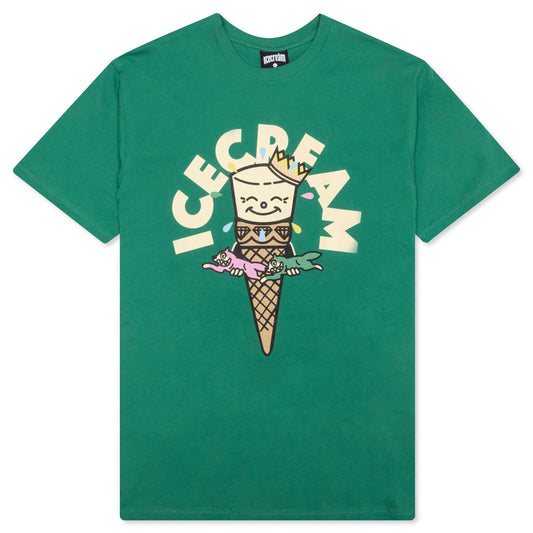 Friends S/S Tee - Pine Green