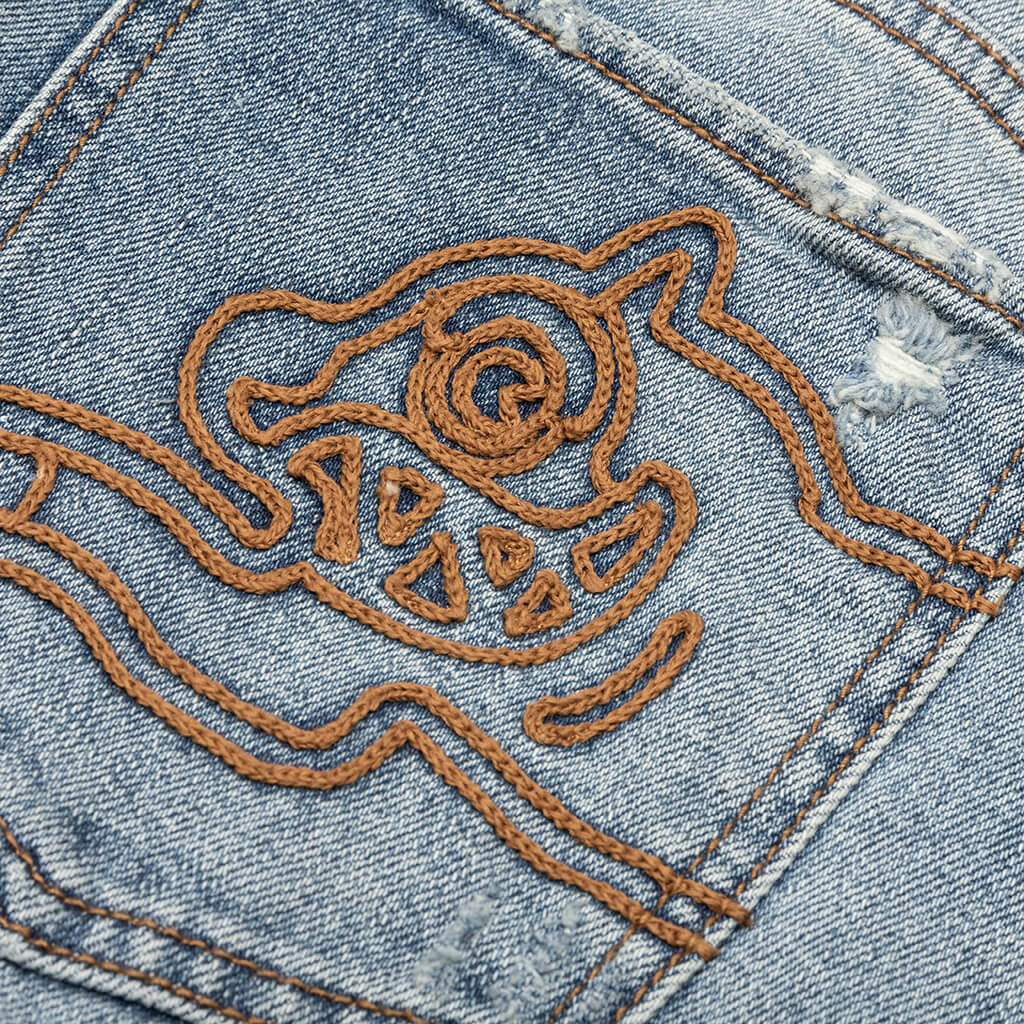 Gelatto Jean - Vintage Wash Blue Jean