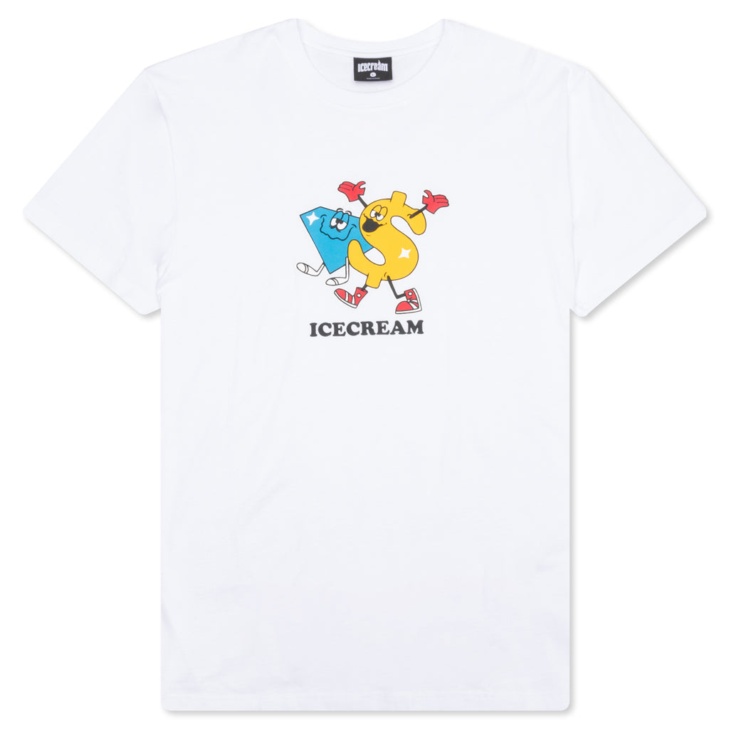 Get the Money S/S Tee - White