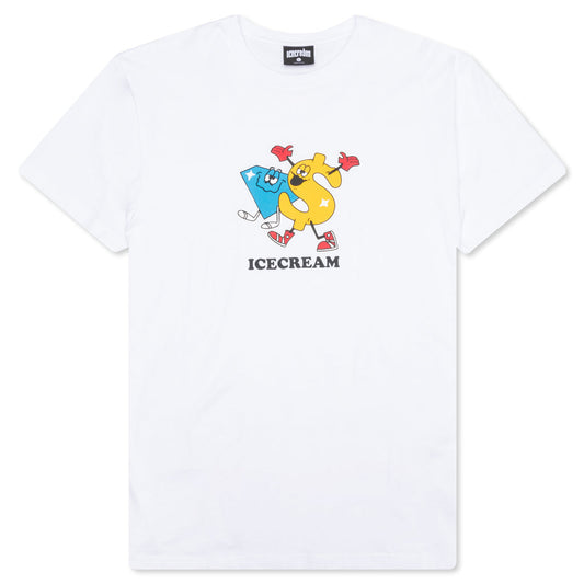 Get the Money S/S Tee - White