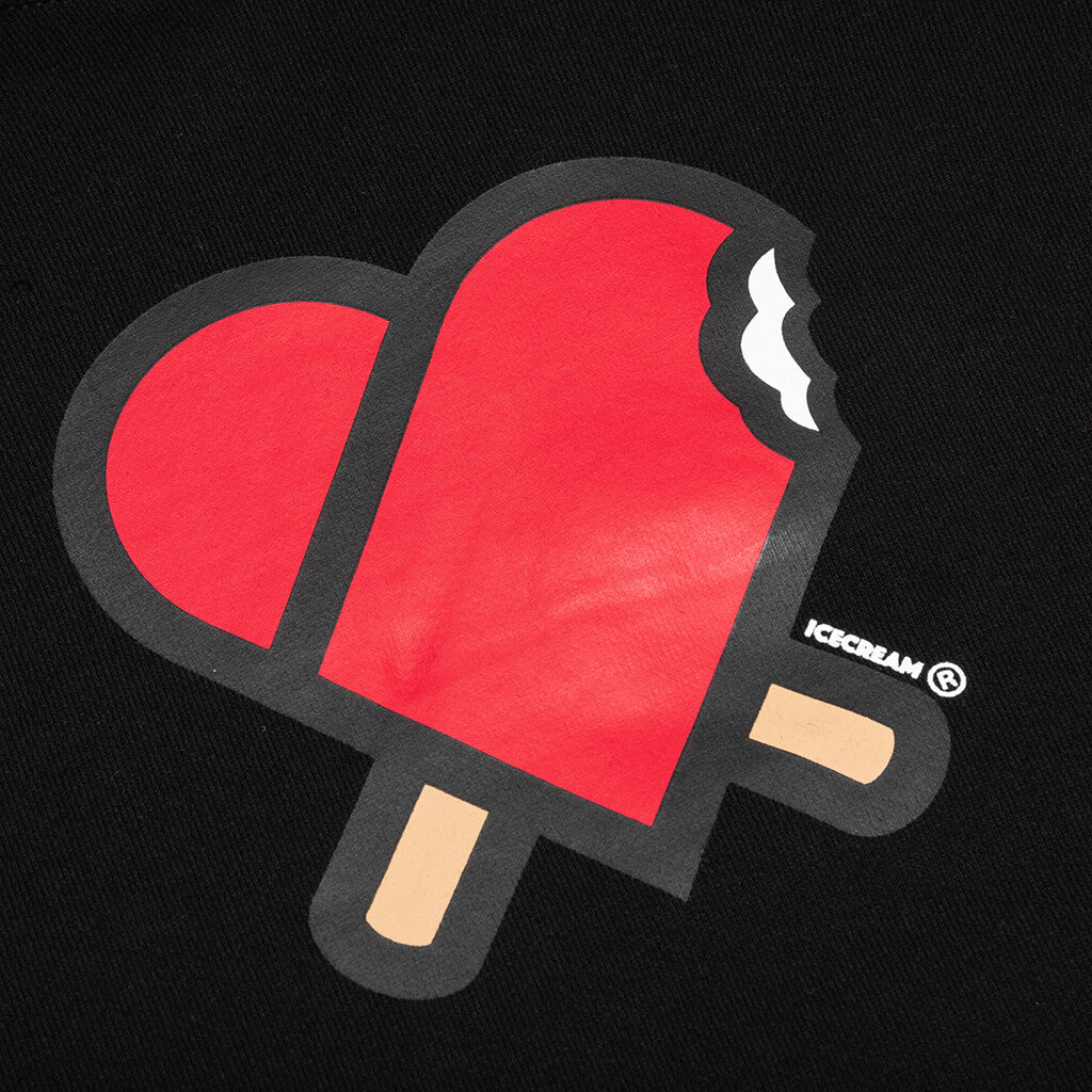 Heart Hoodie - Black