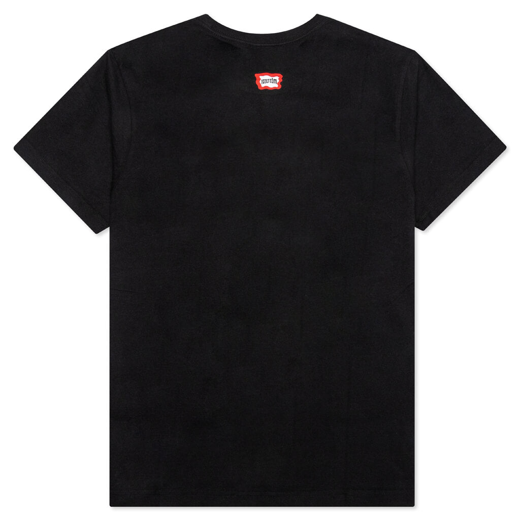High S/S Tee - Black