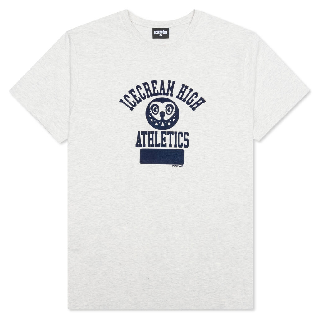 High S/S Tee - Light Heather Grey