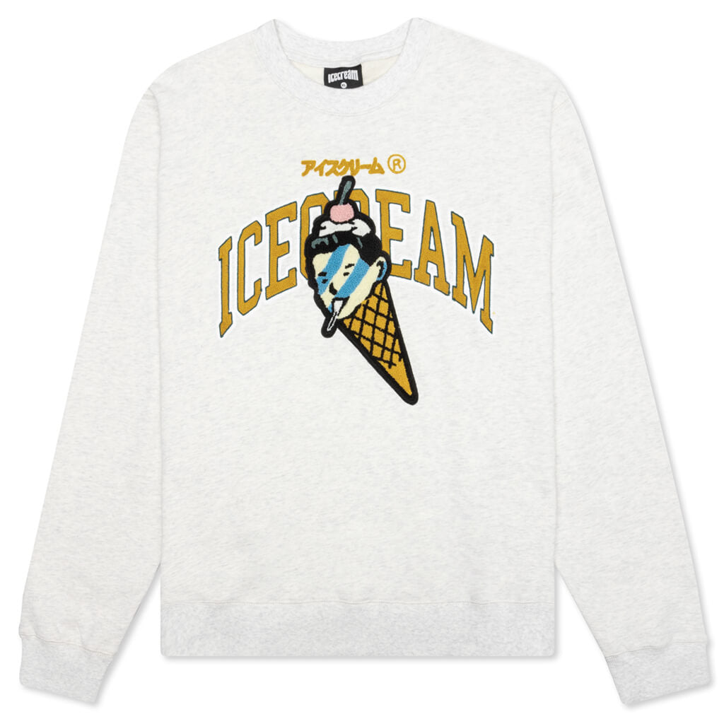 Himalaya Crew - Light Heather Grey