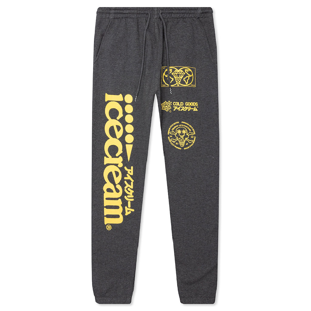 I Scream Sweat Pant - Dark Heather Grey