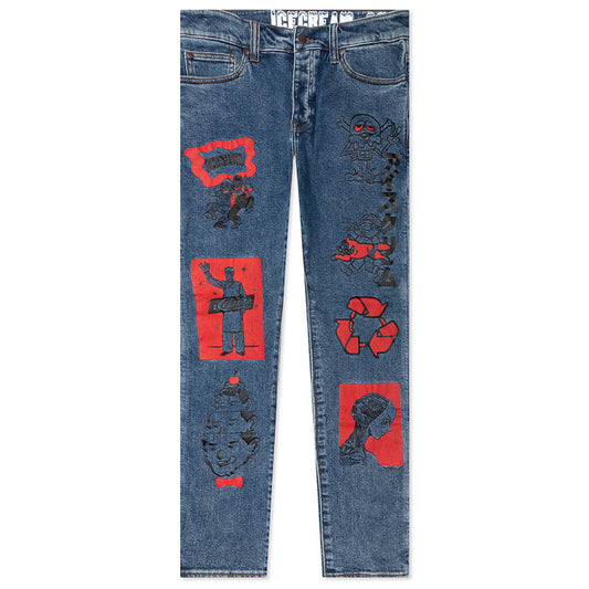 Infamous Jean - Blue