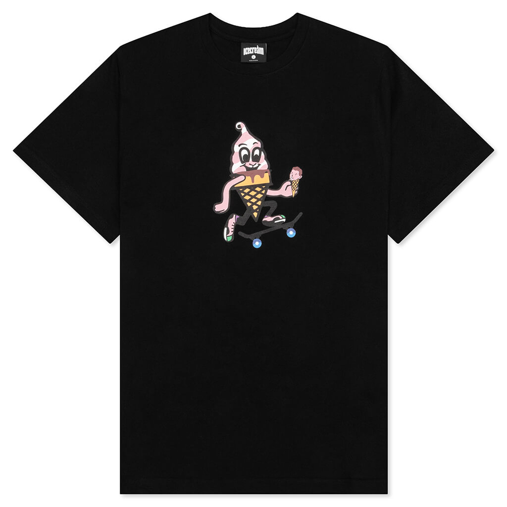 Kick Push S/S Tee - Black