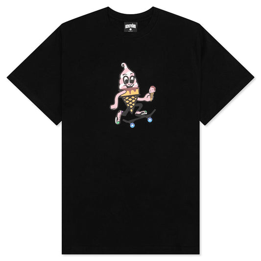 Kick Push S/S Tee - Black