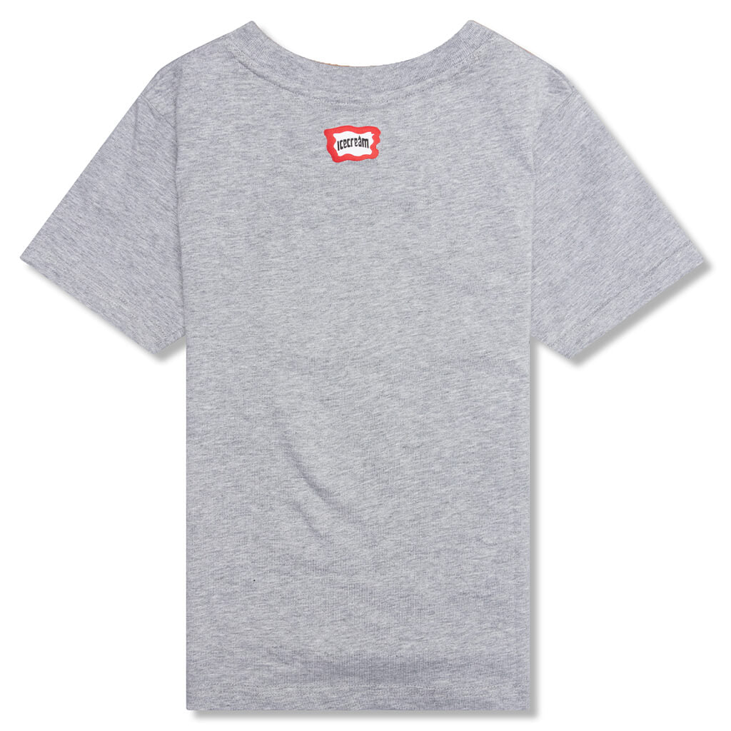 Kids Cheesecake S/S Tee - Heather Grey